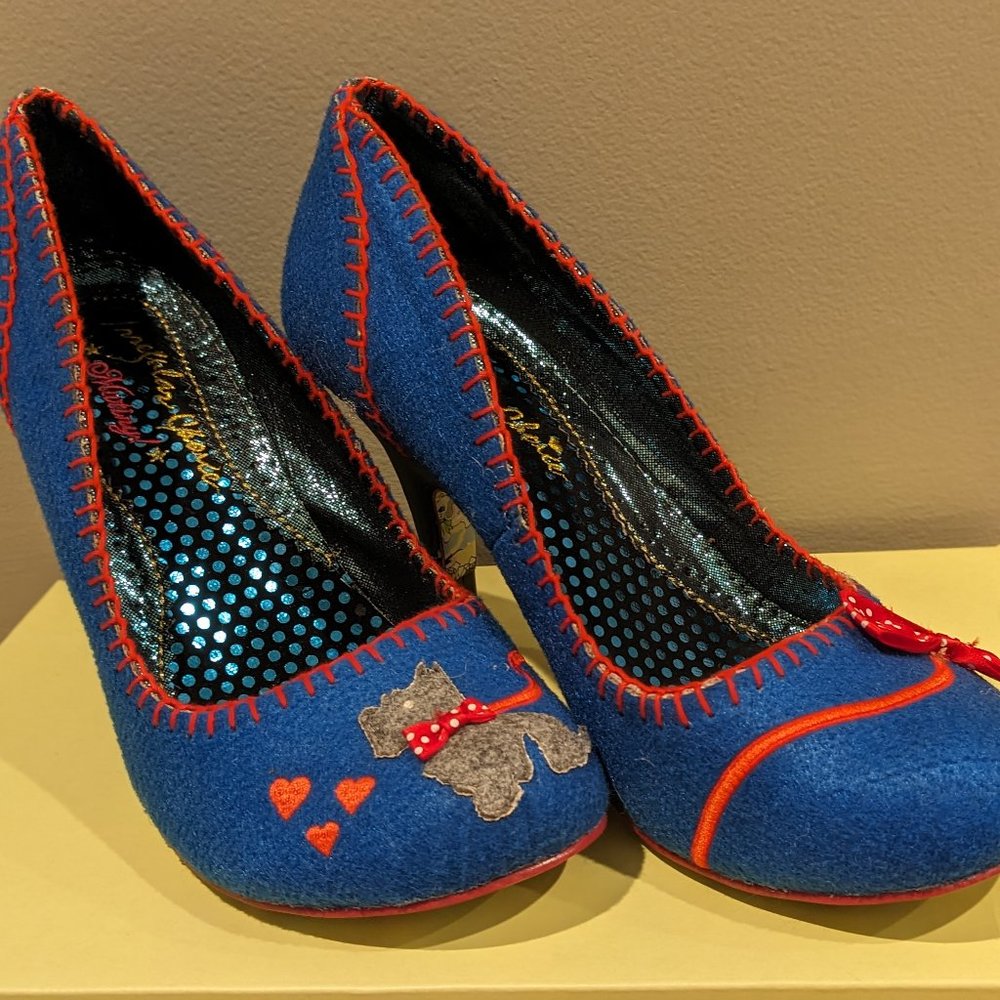 Irregular Choice Scottie Blue Size 9.5 / 40.5